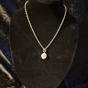 NWT Anne Marie Gold Chain Necklace with Pendant